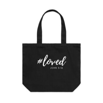 #loved - tote bag Thumbnail